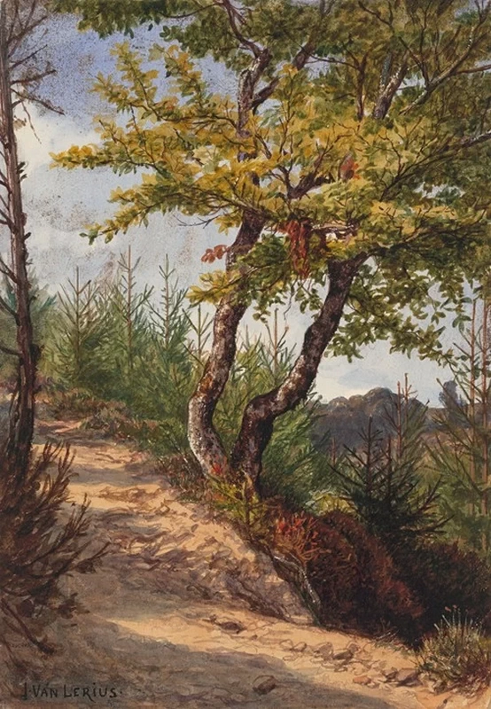 Joseph van Lerius - Paesaggio, 1868